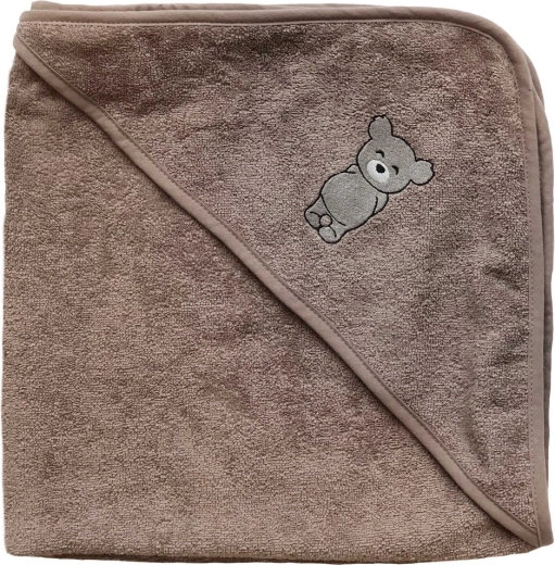 Petú Petú kojenecká osuška s kapucí Teddy