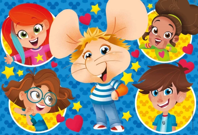 Clementoni puzzle Myšák Gigio MAXI 24 dílků