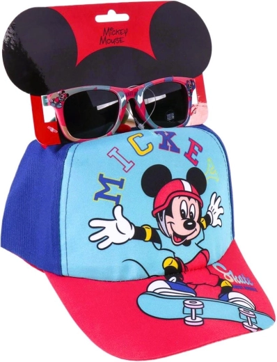 Souprava kšiltovky a slunečních brýlí Mickey – Velikost: 51