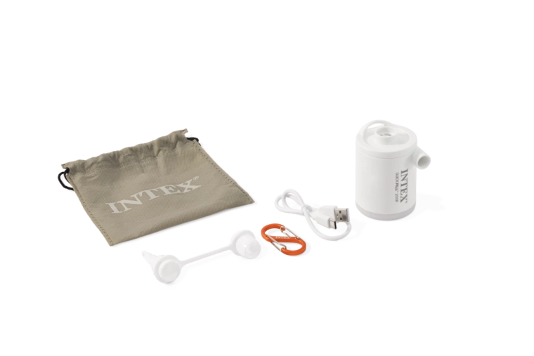 Malá elektrická pumpa INtex Quick-Fill USB 200R s LED lucernou