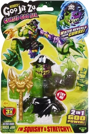 Goo Jit Zu Smash Strikers natahovací mačkací figurka Rock Jaw