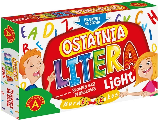 Ostatnia Litera Light – rychlá slovní párty hra