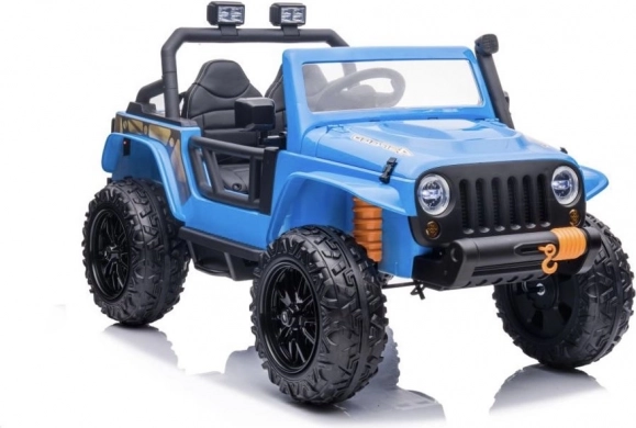 Dětské elektrické auto terénní modré
