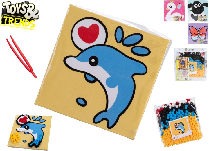 Mozaika s nalepovacími kuličkami TOYS& TRENDS – kreativní sada pro děti