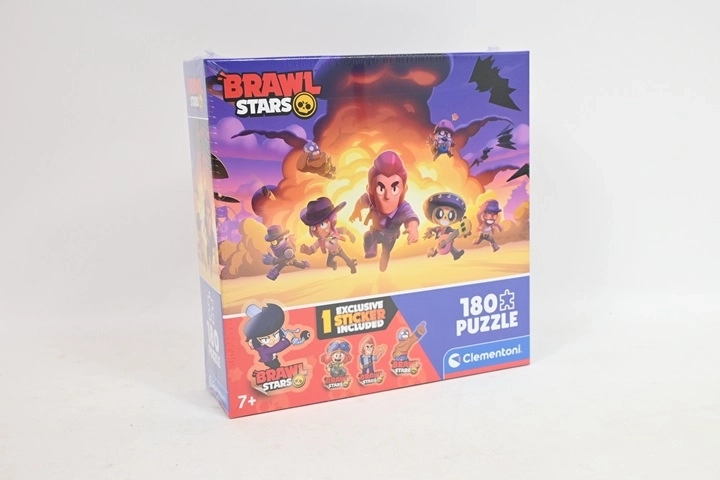 Clementoni Brawl Stars puzzle 180 dílků ve čtvercové krabičce