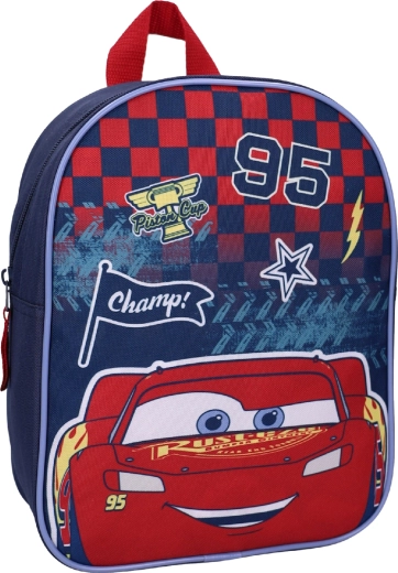 Dětský batoh Disney Pixar Cars hit the road blesk McQueen 29 cm