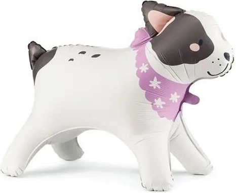 Stojící fóliový balónek Buldog 75 × 57 cm