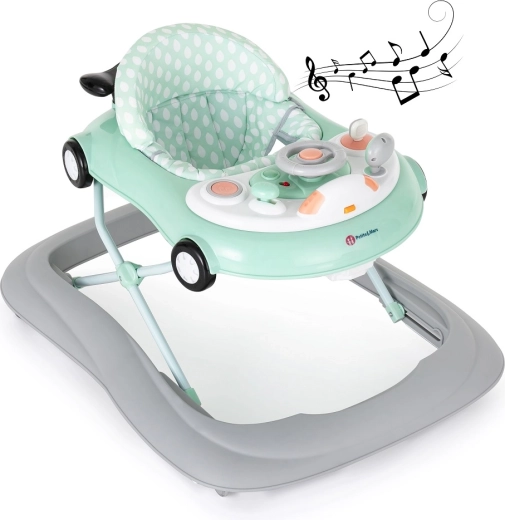 Petite&Mars chodítko Cabrio green se zvukem