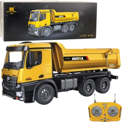 RC sklápěčka HUINA 1:14 se světly a zvuky