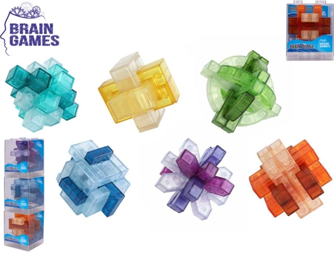 Hlavolamová kostka Brain Games 7 cm