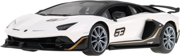 Rc model lamborghini aventador svj 1:14 s volantovým ovladačem 2,4 ghz od rastar