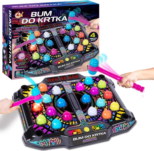 Elektronická hra Bum do krtka STUDO GAMES