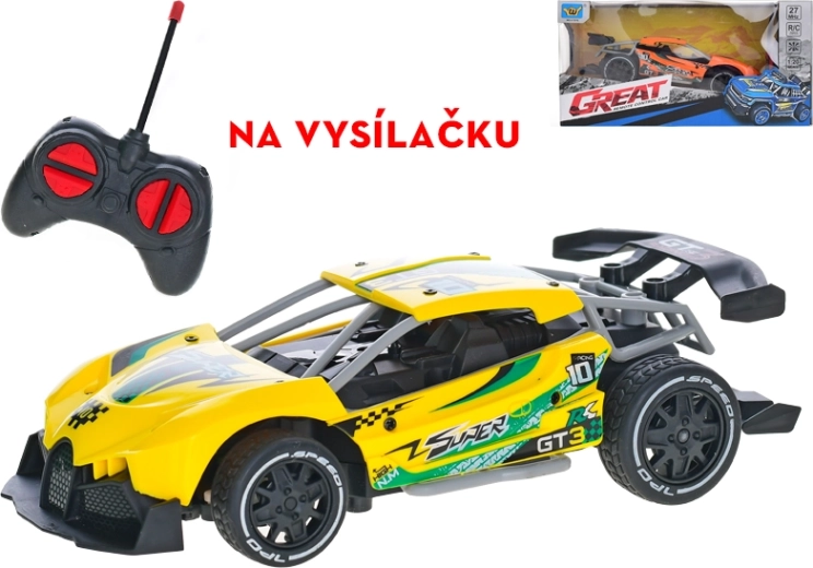 Sportovní RC auto 1:20, 27 MHz, 20 cm