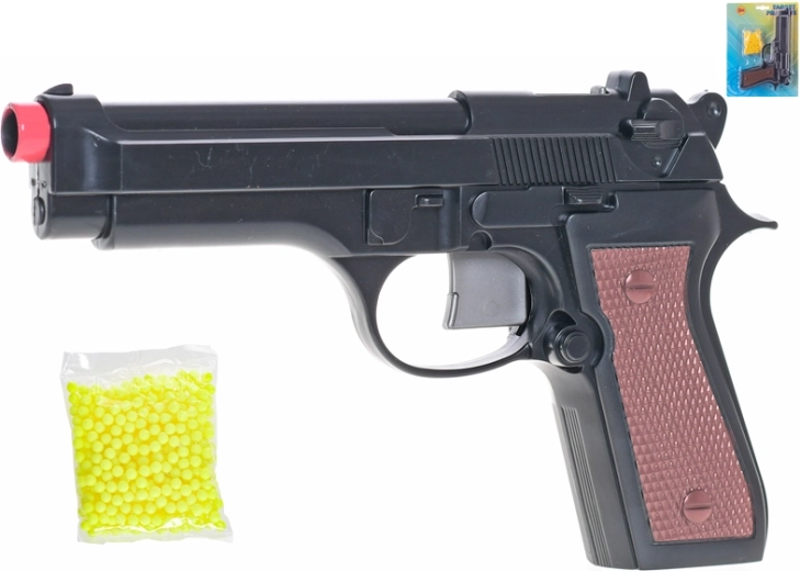Kuličková pistole pro děti 22 cm s 200 kuličkami
