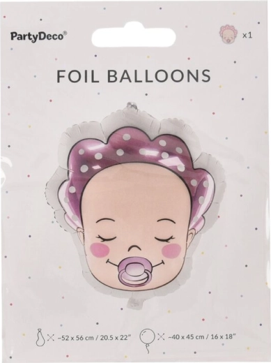 Fóliový balónek s nápisem BABY 40 × 45 cm