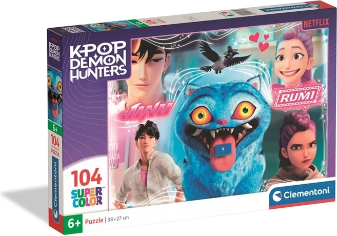 Clementoni puzzle K-Pop Demon Hunters 104 dílků