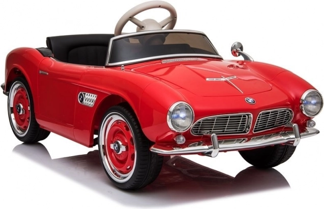 Auto na akumulátor BMW Retro červené