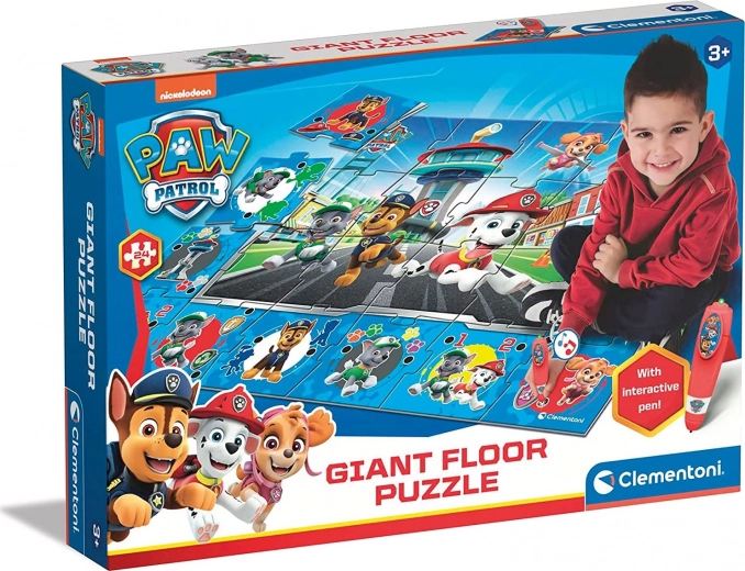 Puzzle s koberci Psi Patrol, 24 dílků