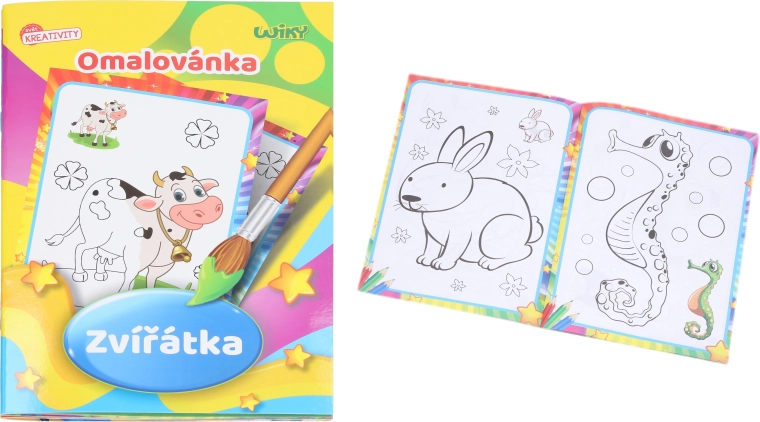 Omalovánka Zvířátka – 24 stran