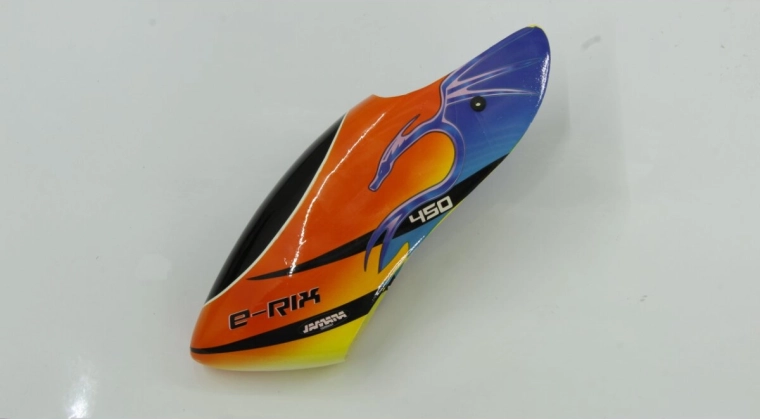 Kabina (canopy) GRP pro Jamara E-Rix 450 verze 1 - 1 kus