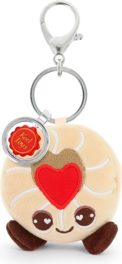 Keeleco přívěsek na tašku džemová sušenka 12 cm