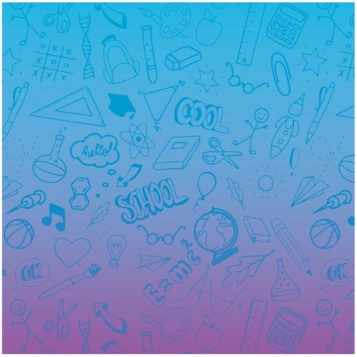 Ubrus do výtvarné výchovy 65 × 50 cm BTS Ombre Girl