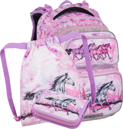 Bagmaster Dopi 24 a malý školní set pro prvňáčky – koně