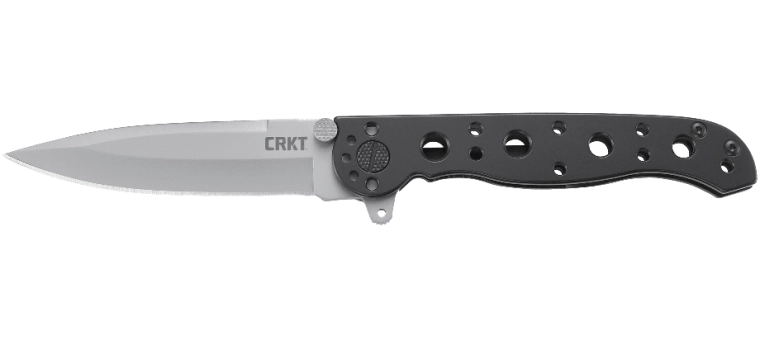 Vreckový nůž CRKT M16 Spear Point, 8 cm, černý, nerezová ocel