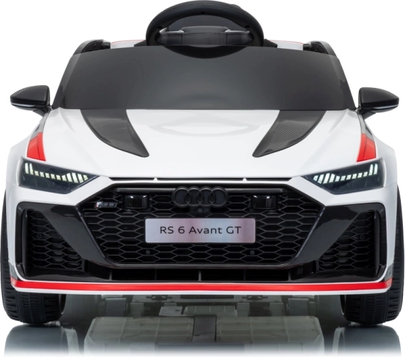 d dětské elektrické autíčko AUDI RS 6 AVANT GT – bílé