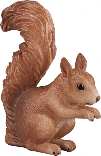 Stojící figurka veverky