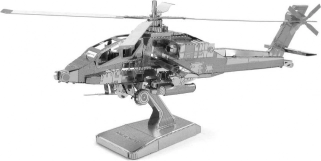 Metal Earth 3D puzzle vrtulník AH-64 Apache