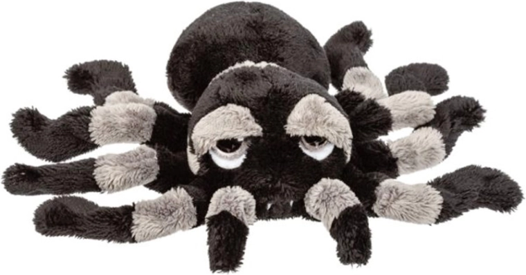 Halloween plyšový pavouk