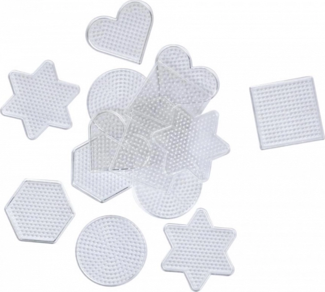 Playbox podložky pro zažehlovací korálky – sada tvarů 15 ks