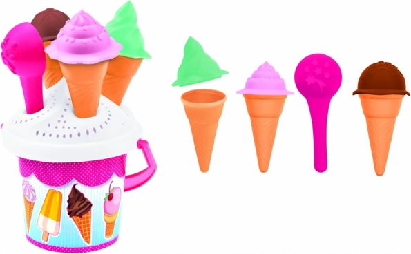 Pískový set výroba zmrzliny