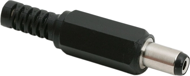 DC zástrčka 5,5 × 2,1 mm s ochranou proti zlomení
