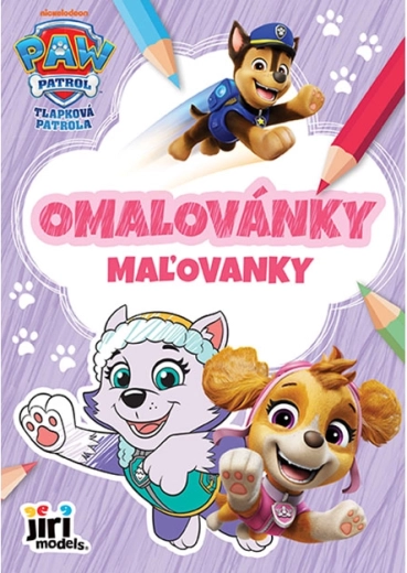 Omalovánky A5 TLAPKOVÁ PATROLA pro holky