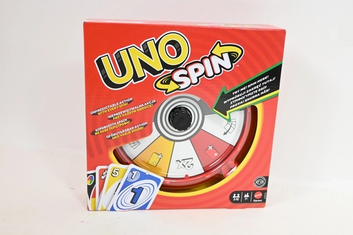 Mattel UNO Spin rodinná karetní hra
