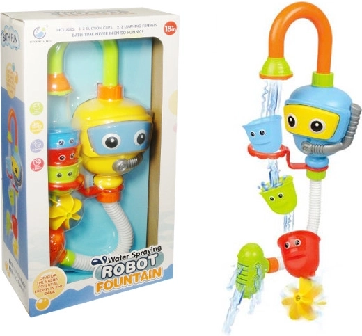 Koupací hračka pro malé děti s kolotočem vody