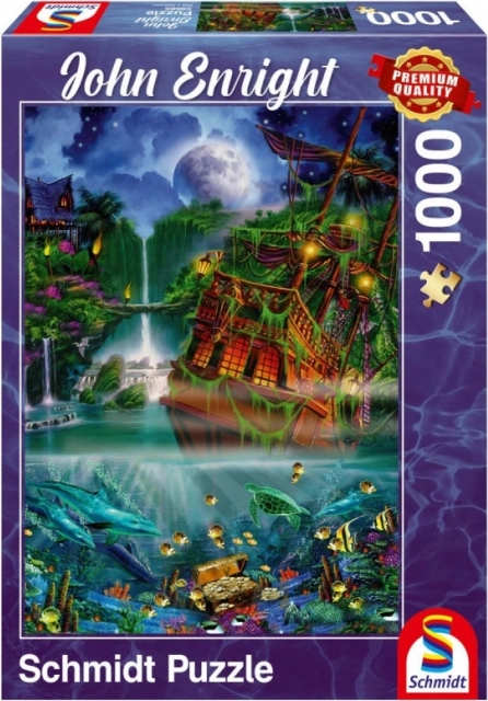 Puzzle Potopený Poklad 1000 Dílů