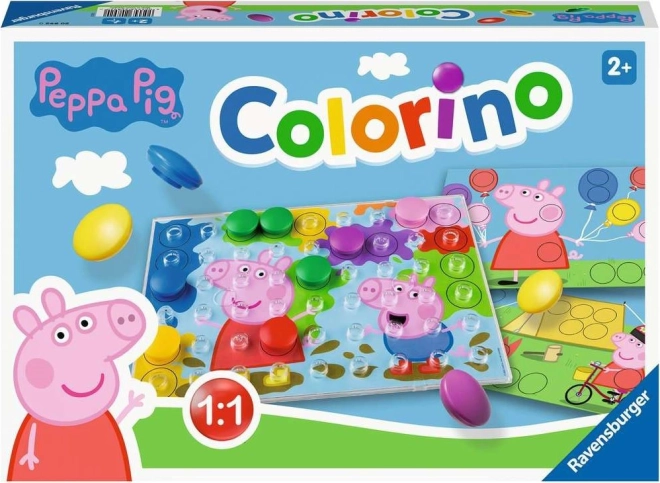 Colorino PRASÁTKO PEPPA vzdělávací hra RAVENSBURGER
