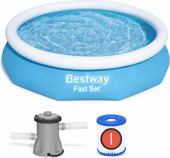 Nafukovací bazén Bestway Fast Set s filtračním čerpadlem 305 × 66 cm