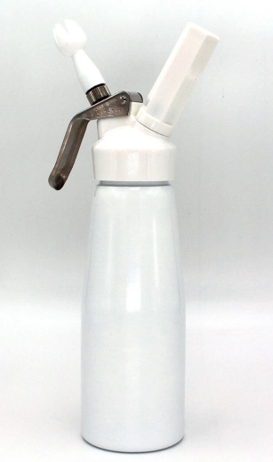 Šlehačková láhev 0,5 l bílá LISS Home Chef