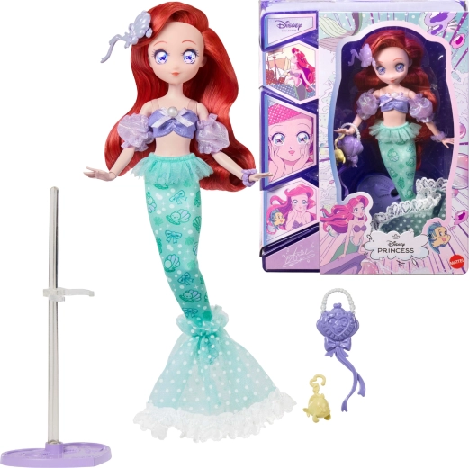 Disney Collector Ariel manga sběratelská panenka s doplňky