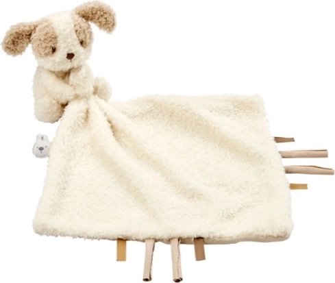 Nattou mazlící dečka Teddy pejsek 27 × 27 cm
