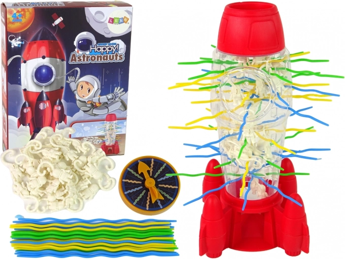 Zručnostní hra padající astronauti – raketa