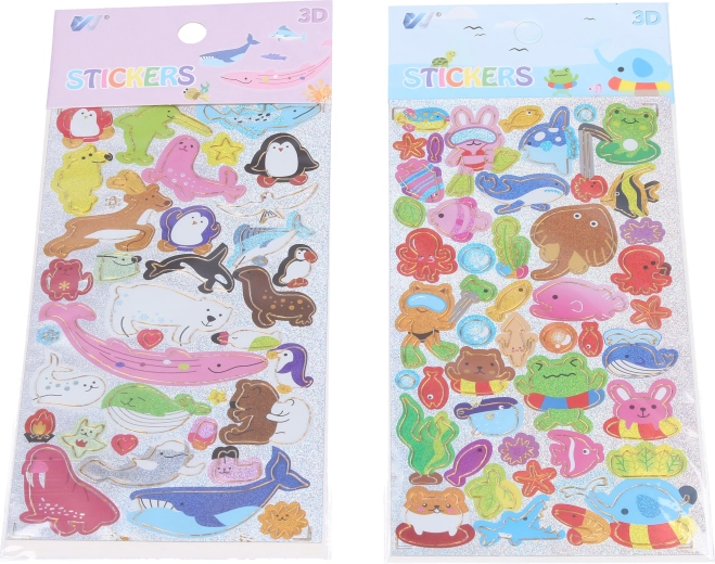 Nálepky se zvířátky – mix motivů