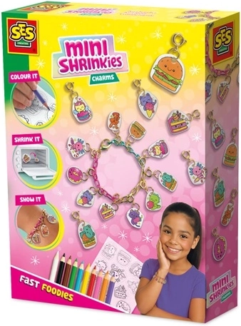SES MiniShrinkies přívěsky Fastfood
