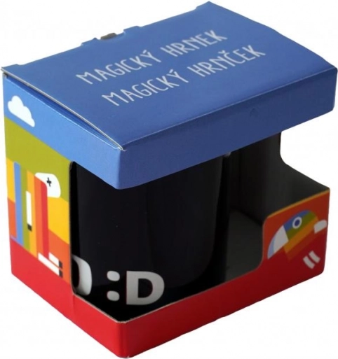 Magický hrnek Déčko – mění barvy teplem