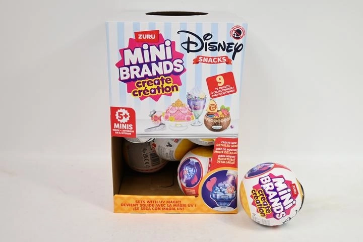Překvapivá koule ZURU Mini Brands Create Disney Snacks