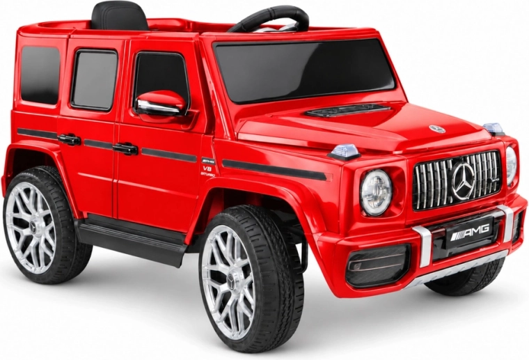 Elektrické autíčko MERCEDES G63, červené